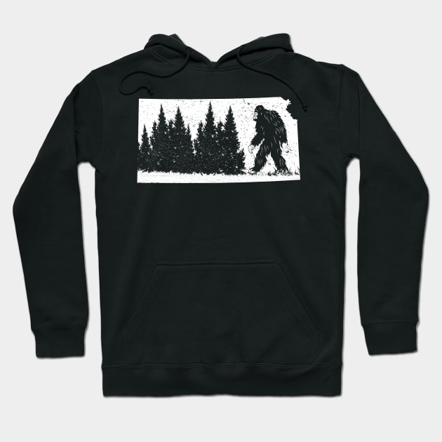 Kansas Bigfoot Hoodie by Tesszero